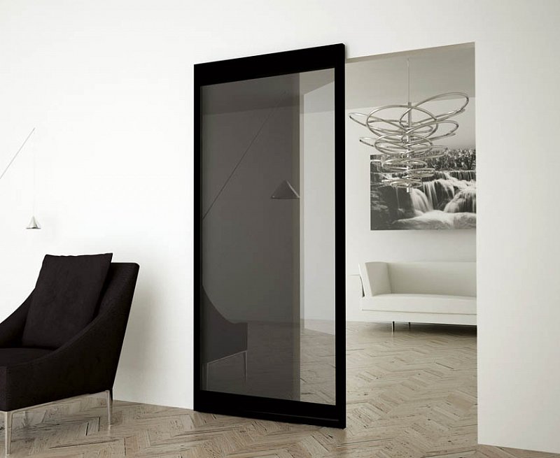 MAGIC2 Frame 110 x 220 cm, rámové dvere na sklo