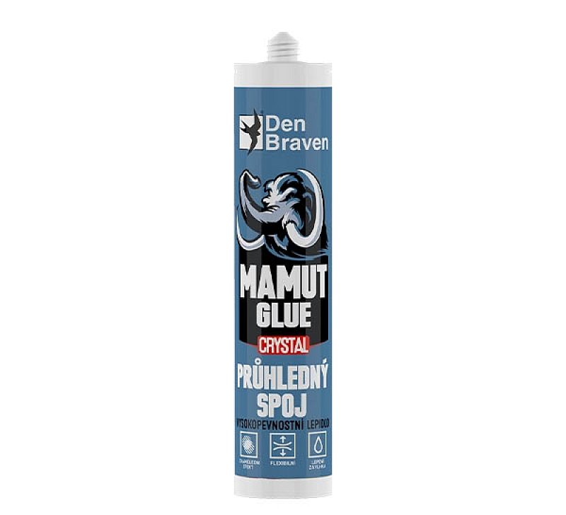 MAMUT transparentný, 290ml, lepidlo Glue Crystal