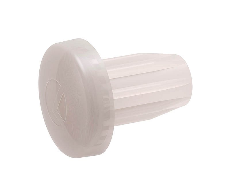 Dvojmateriálový doraz D8,8x2,5mm/d.5,0x8mm transparent