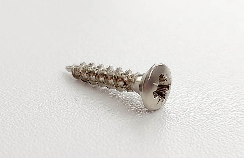 Skrutka nikel, 3,5x17mm PZ pre nábytkové závesy