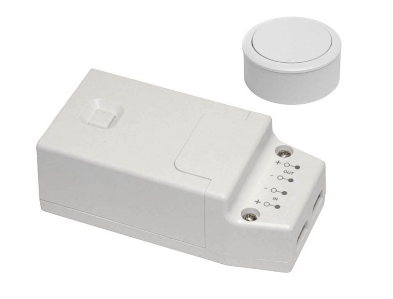 Set prijímač + vypínač so stmievačom 12V/108W,24V/216W, max 9A,