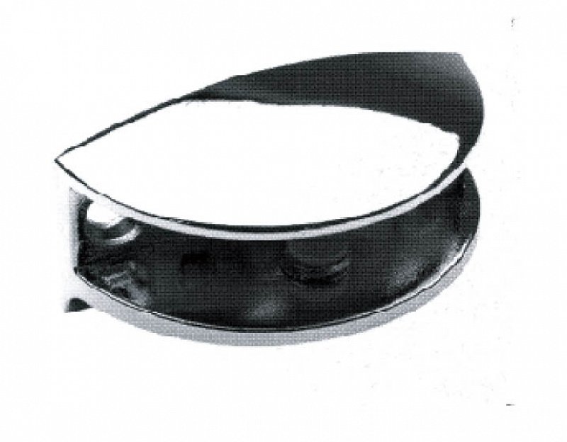 náhľad Konzola pre sklenenú policu typ MV16 pre hrúbku max. 11 mm-3849